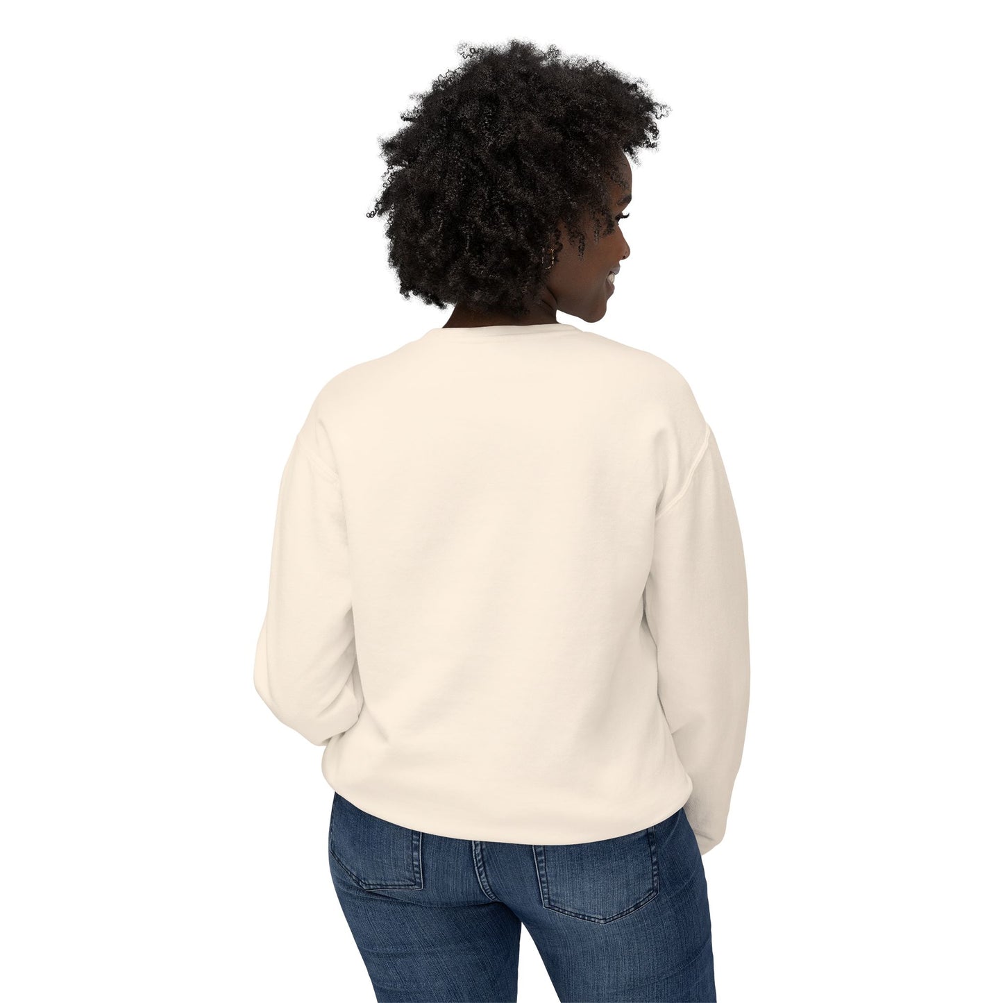 'Tis the Season for Hot Cocoa Unisex Lightweight Crewneck Sweatshirt, Christmas