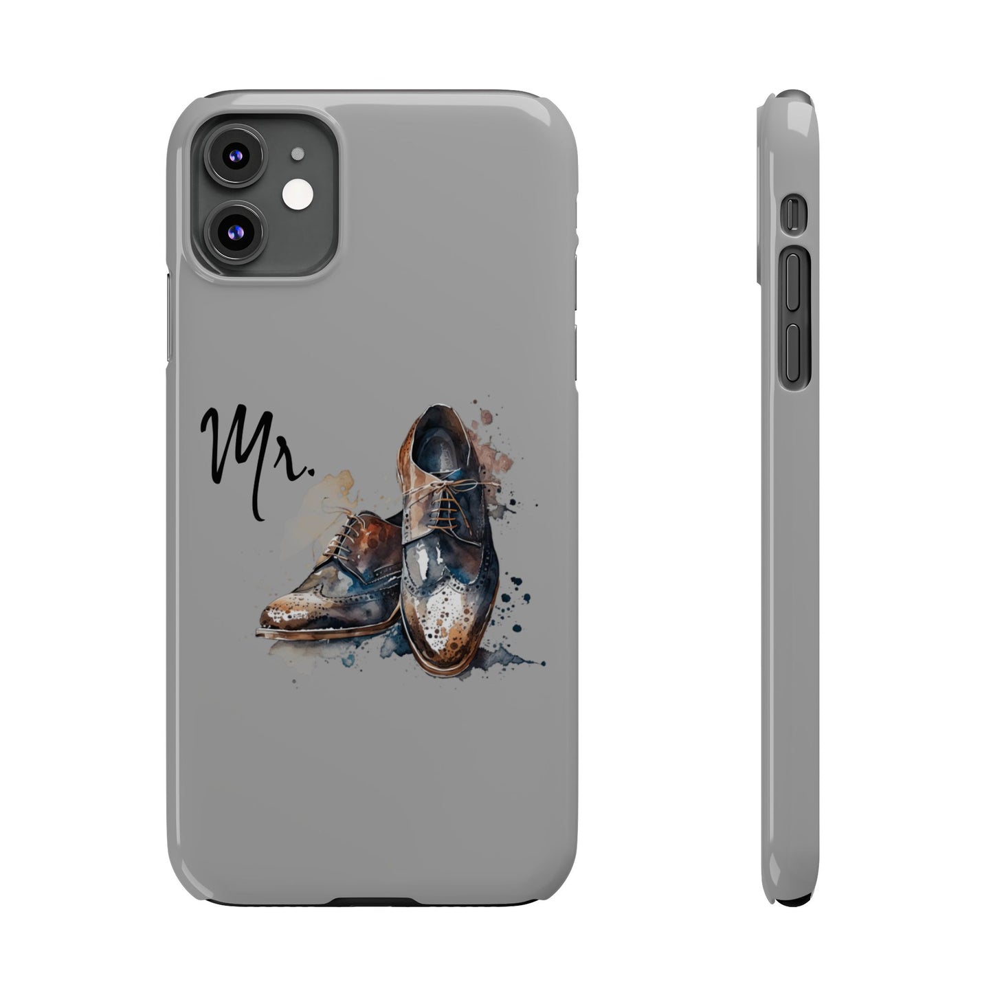 'Mr.' Slim iPhone Cases, vintage design, wedding, anniversary