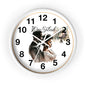 One Flesh Wall Clock, Christian, housewarming, afroamerican, new couple, wedding