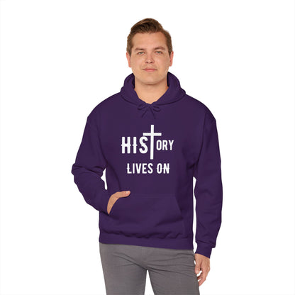 HIStory Lives On, Unisex Heavy Blend™ Hooded Sweatshirt