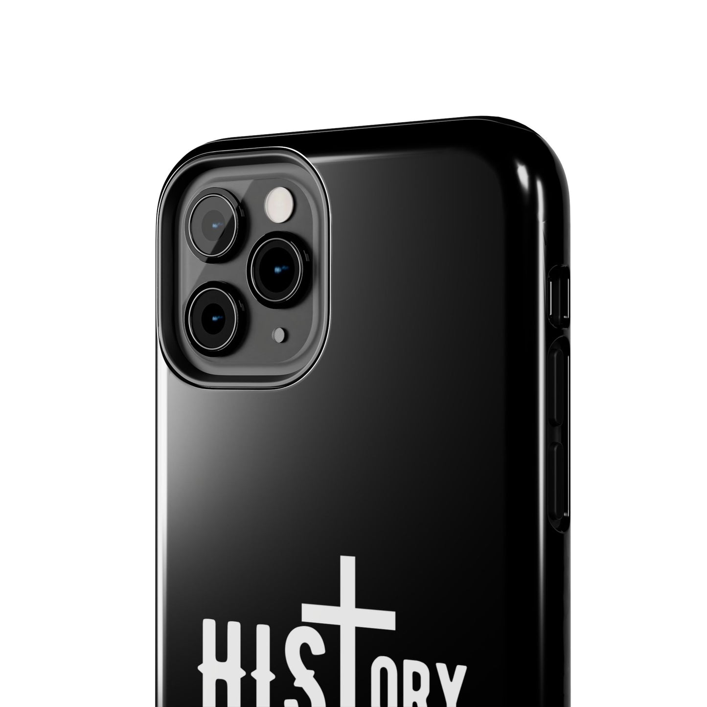 HIStory Lives On, Phone Cases - black & white