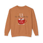 'Tis the Season for Hot Cocoa Unisex Lightweight Crewneck Sweatshirt, Christmas