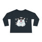 Cool Polar Bear Toddler Boy Long Sleeve Tee, Christmas, birthday