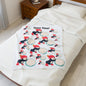 Snow Time Velveteen Plush Blanket