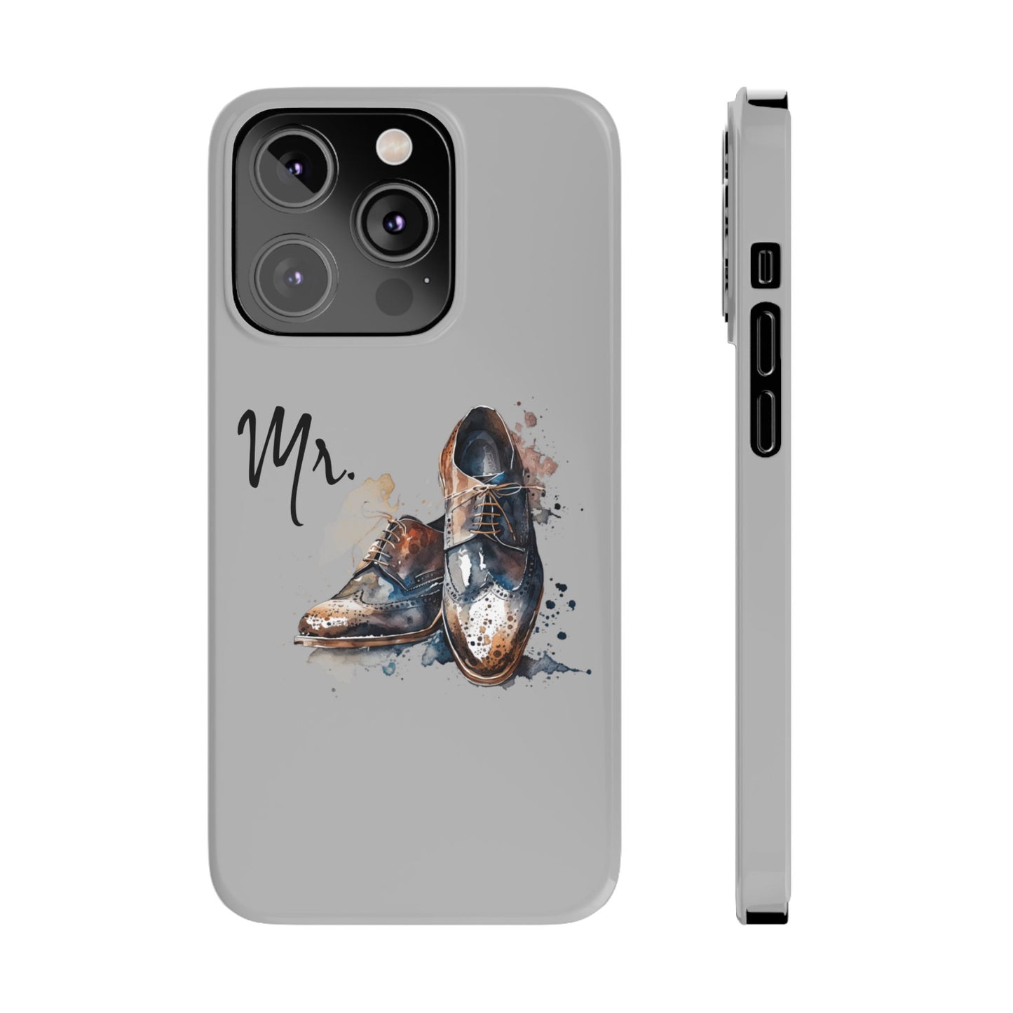 'Mr.' Slim iPhone Cases, vintage design, wedding, anniversary