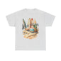 Fun in the Sun Unisex Heavy Cotton Tee, vacation, beach day, weekend getaway