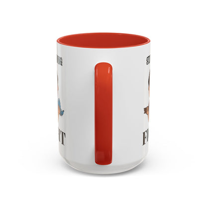Stop Whining - Fight Accent Coffee Mug, 11oz and 15oz, Christian gift, humorous gift