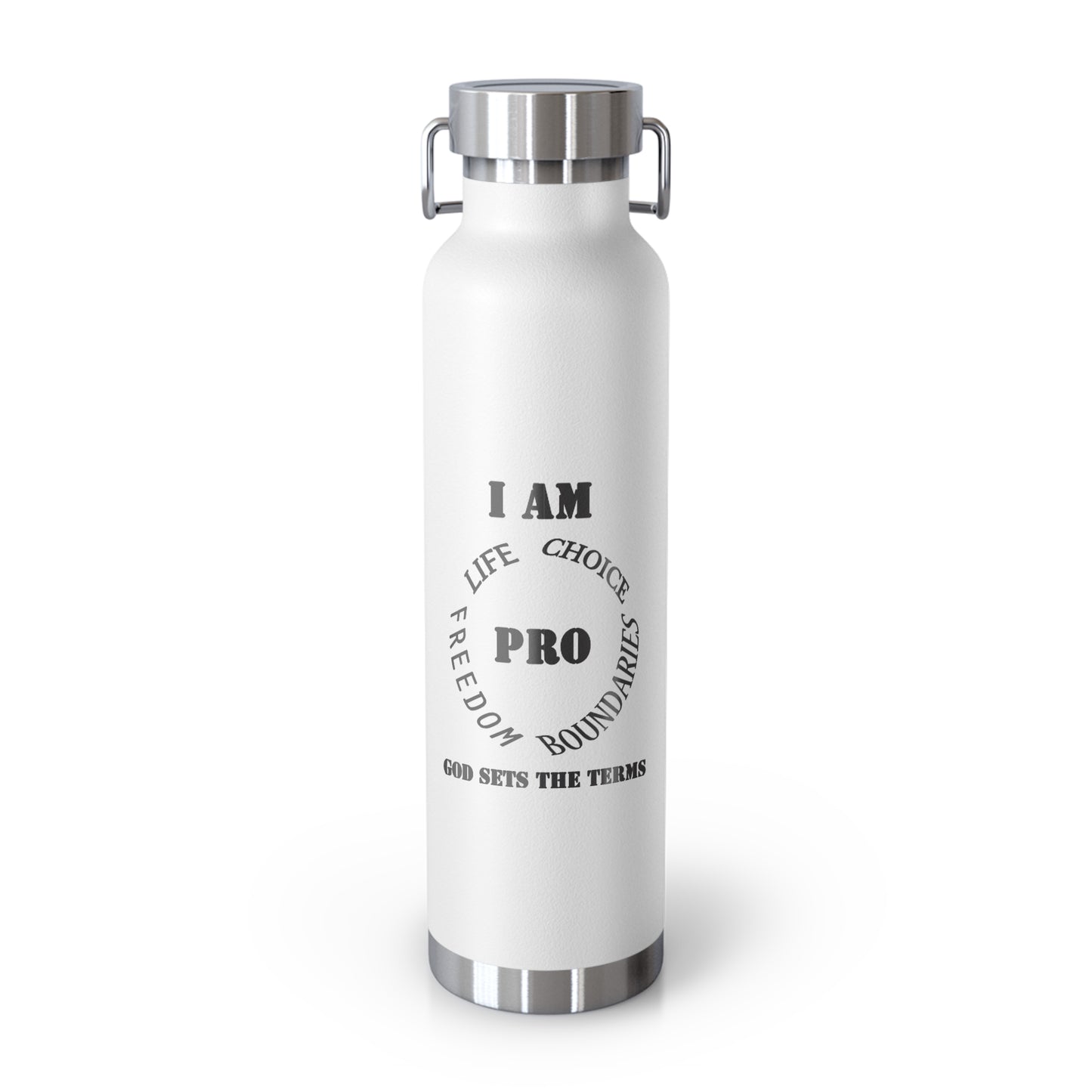 I am PRO life-choice, Vacuum Insulated Bottle, faith gift, political gift