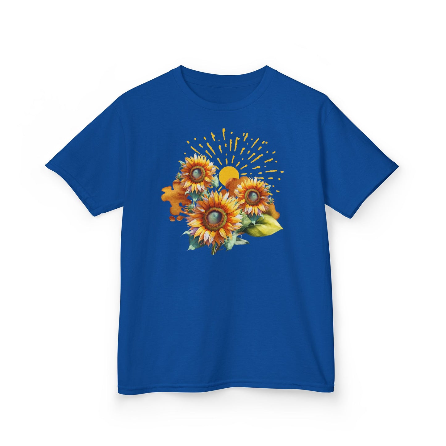Sunflowers Kids Heavy Cotton™ Tee, spring, summer