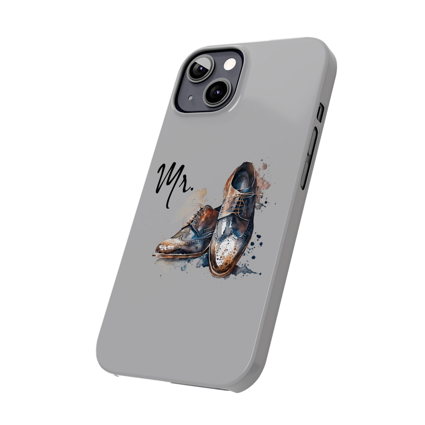 'Mr.' Slim iPhone Cases, vintage design, wedding, anniversary