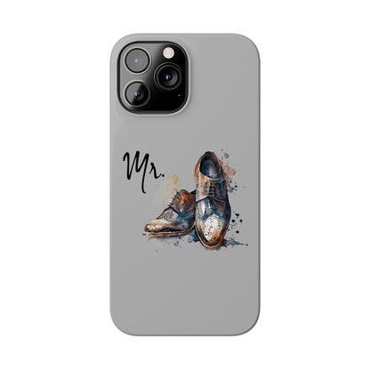'Mr.' Slim iPhone Cases, vintage design, wedding, anniversary