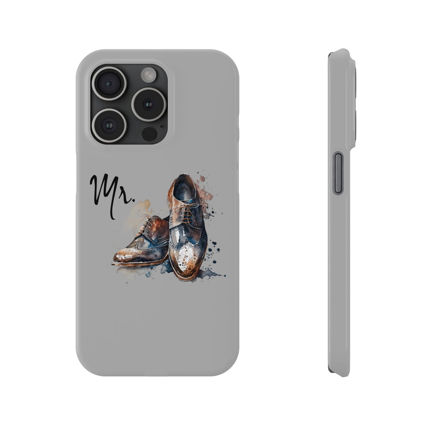 'Mr.' Slim iPhone Cases, vintage design, wedding, anniversary