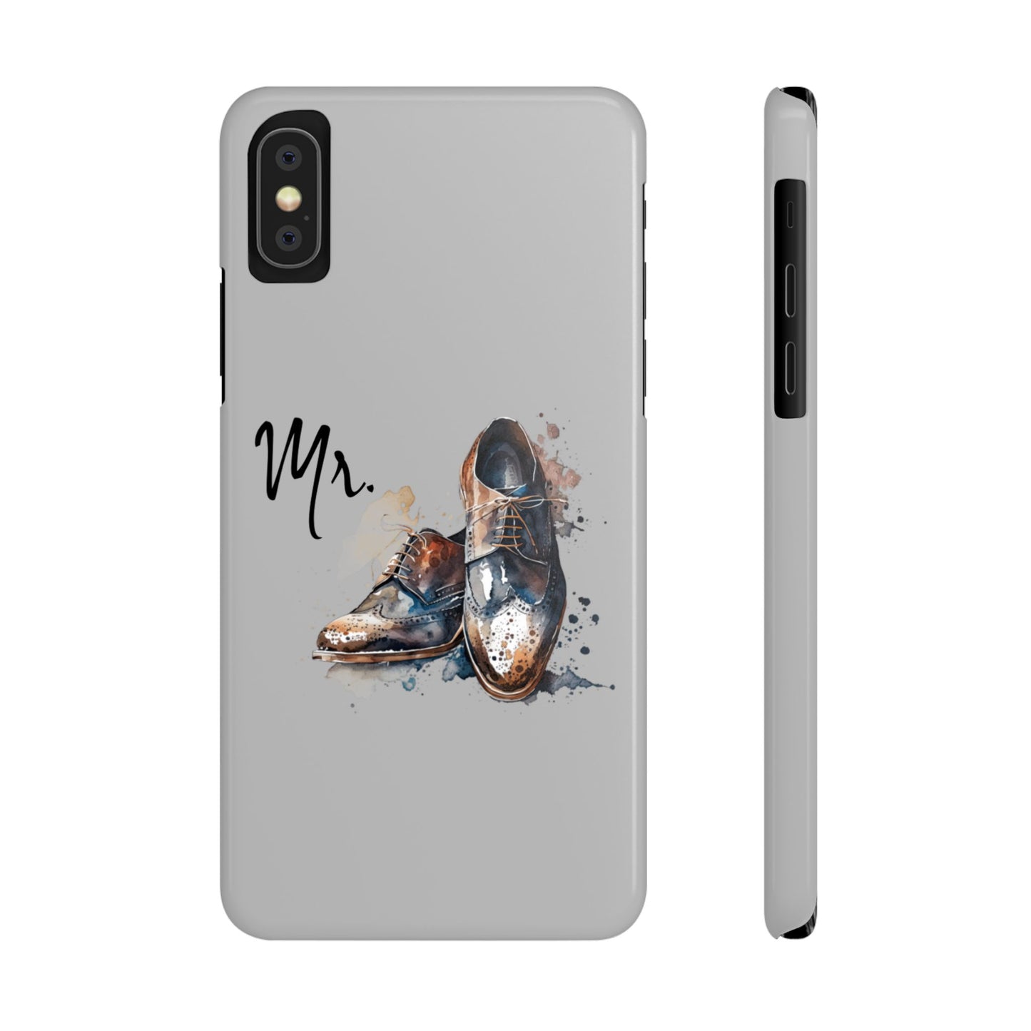 'Mr.' Slim iPhone Cases, vintage design, wedding, anniversary