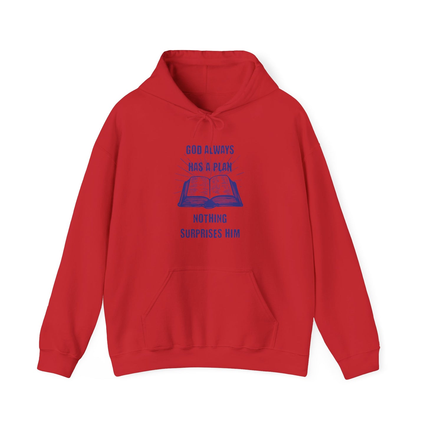 God Always Has a Plan (Bible) - Unisex Hoodie, faith gift, encouragement