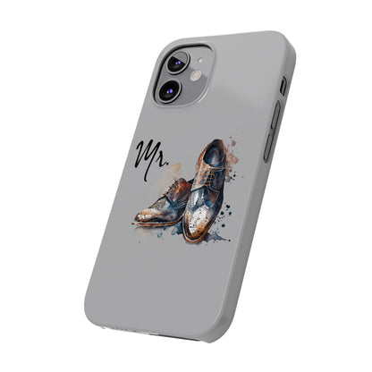 'Mr.' Slim iPhone Cases, vintage design, wedding, anniversary