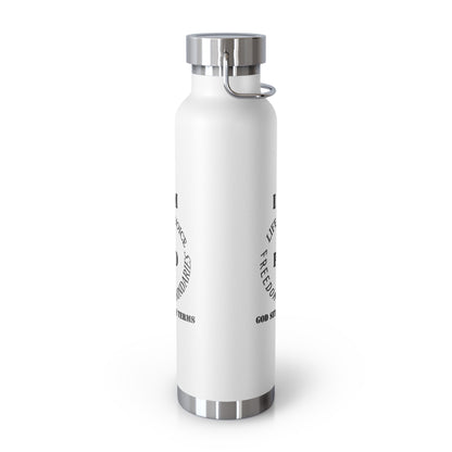 I am PRO life-choice, Vacuum Insulated Bottle, faith gift, political gift