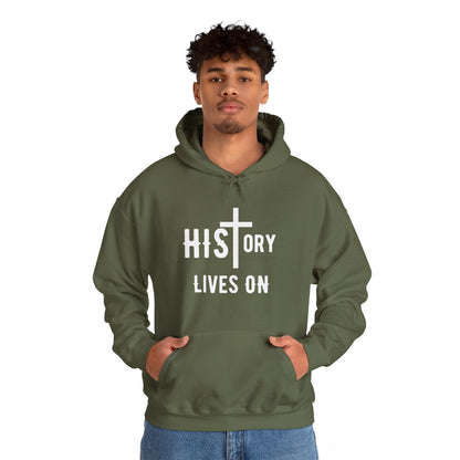 HIStory Lives On, Unisex Heavy Blend™ Hooded Sweatshirt