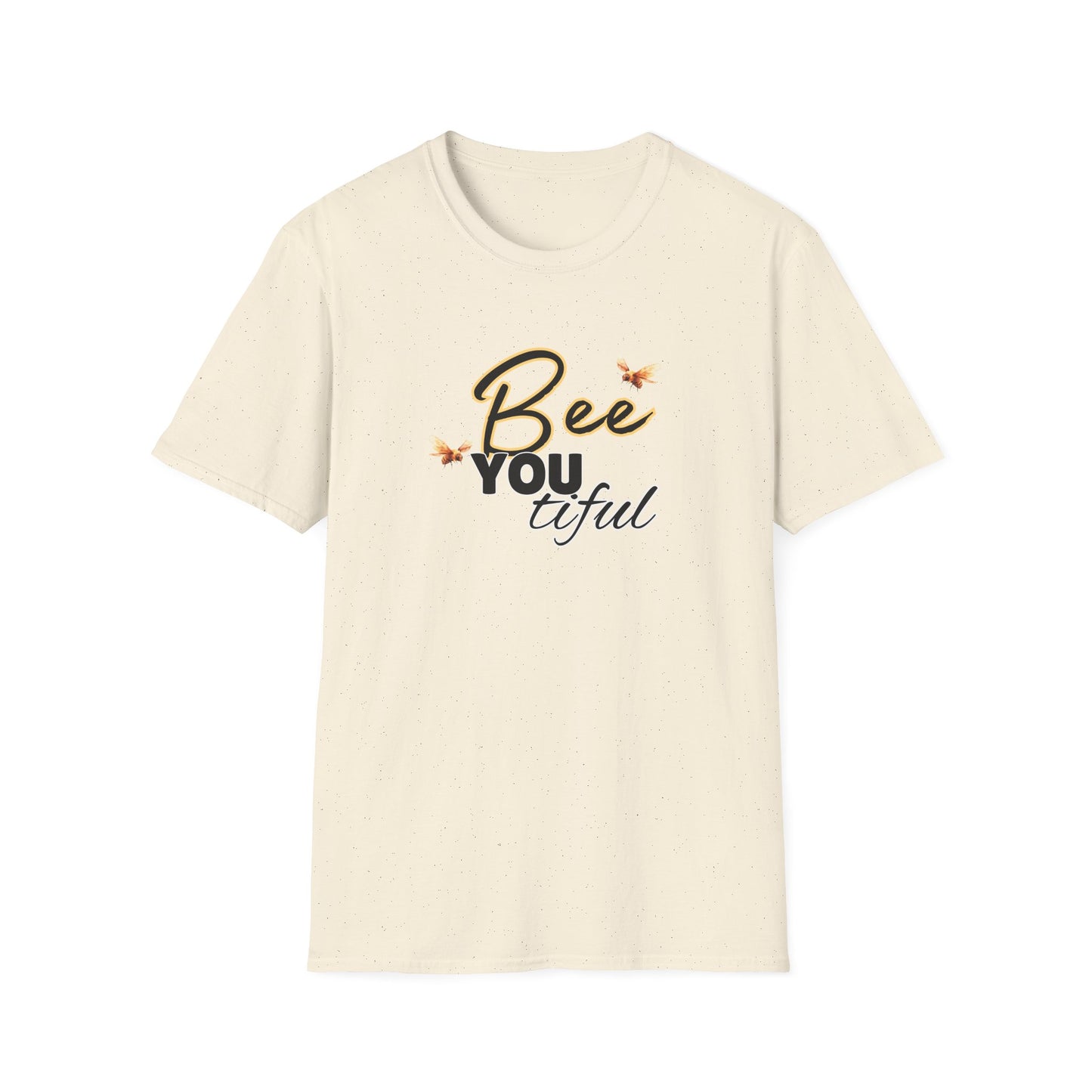 BeeYOUtiful Unisex Softstyle T-Shirt - Nature Inspired Graphic Tee