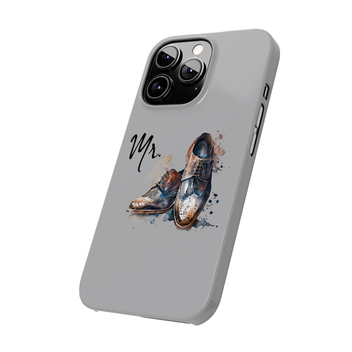 'Mr.' Slim iPhone Cases, vintage design, wedding, anniversary