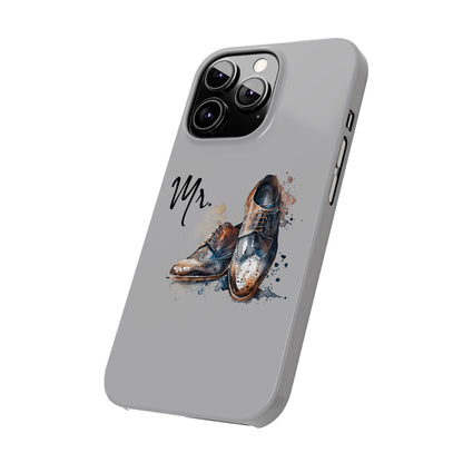'Mr.' Slim iPhone Cases, vintage design, wedding, anniversary