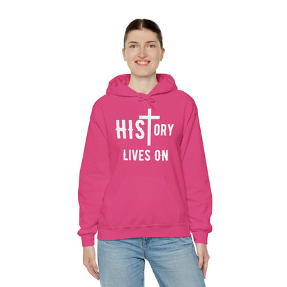 HIStory Lives On, Unisex Heavy Blend™ Hooded Sweatshirt
