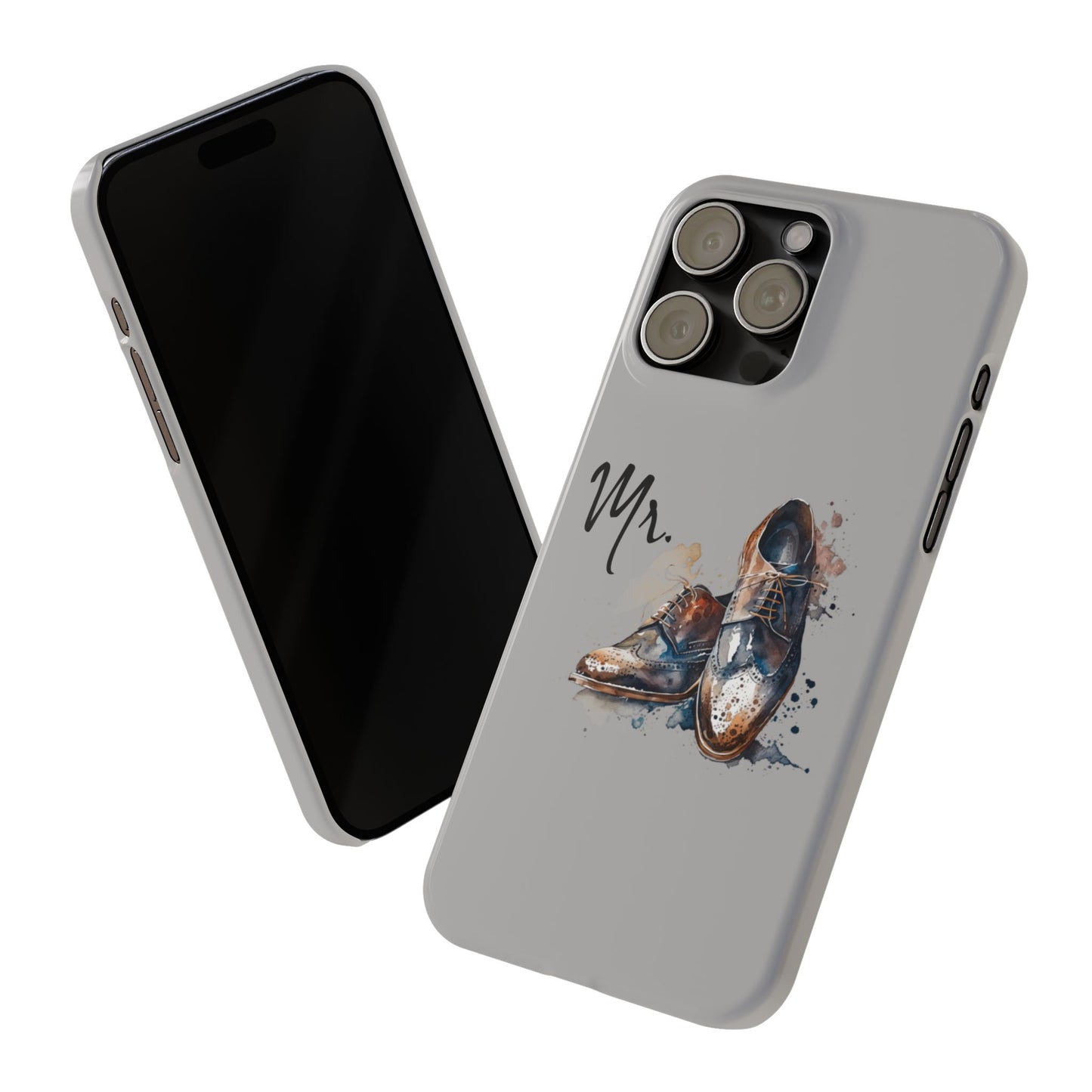 'Mr.' Slim iPhone Cases, vintage design, wedding, anniversary
