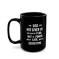 No Fear, 2 Timothy 1:7, Black Mug (11oz, 15oz)