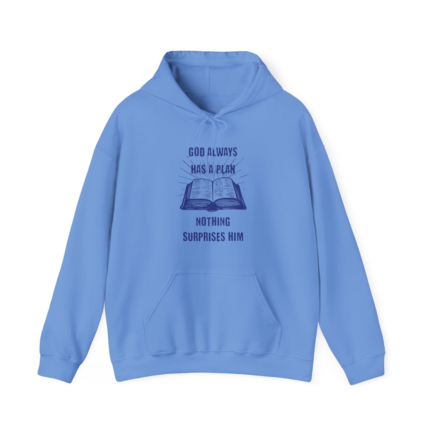 God Always Has a Plan (Bible) - Unisex Hoodie, faith gift, encouragement