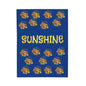 Sunflower Sunshine Velveteen Plush Blanket