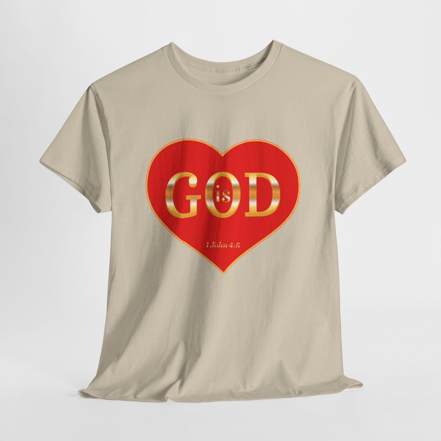 God is Love - Unisex Heavy Cotton Tee