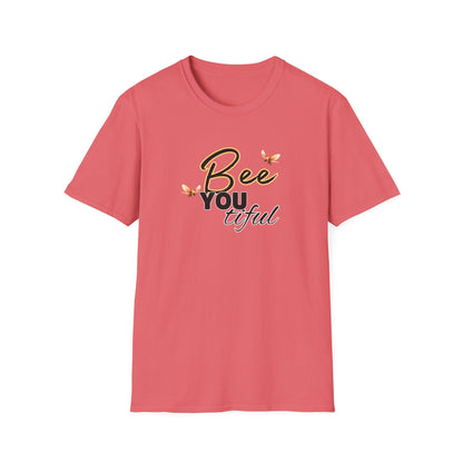 BeeYOUtiful Unisex Softstyle T-Shirt - Nature Inspired Graphic Tee