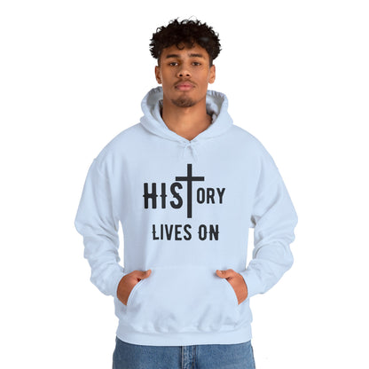 HIStory Lives On, Unisex Heavy Blend™ Hooded Sweatshirt