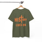 HIStory Lives On Unisex Heavy Cotton Tee, resurrection, cross, easter
