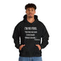 I'm No Fool, Psalm 14:1a, Unisex Heavy Blend™ Hooded Sweatshirt