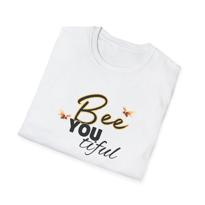 BeeYOUtiful Unisex Softstyle T-Shirt - Nature Inspired Graphic Tee