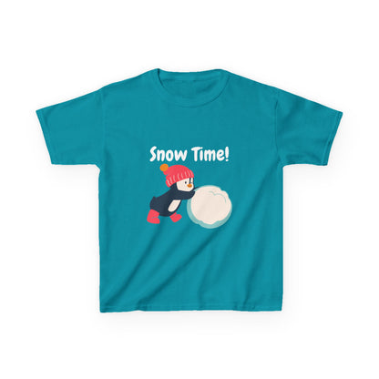 Snow Time Kids Heavy Cotton™ Tee (g)