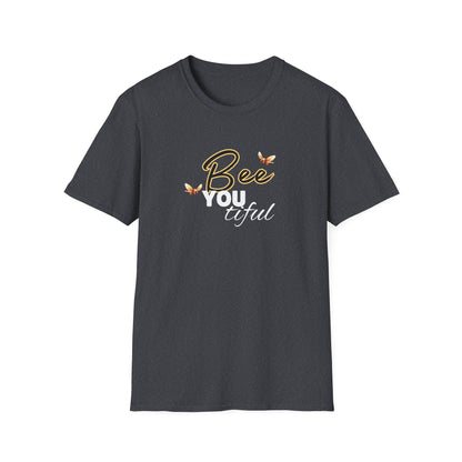 BeeYOUtiful Unisex Softstyle T-Shirt - Nature Inspired Graphic Tee - w