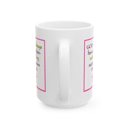 God Has a Plan Mug (pink), Faith gift, Encouragement gift, Birthday