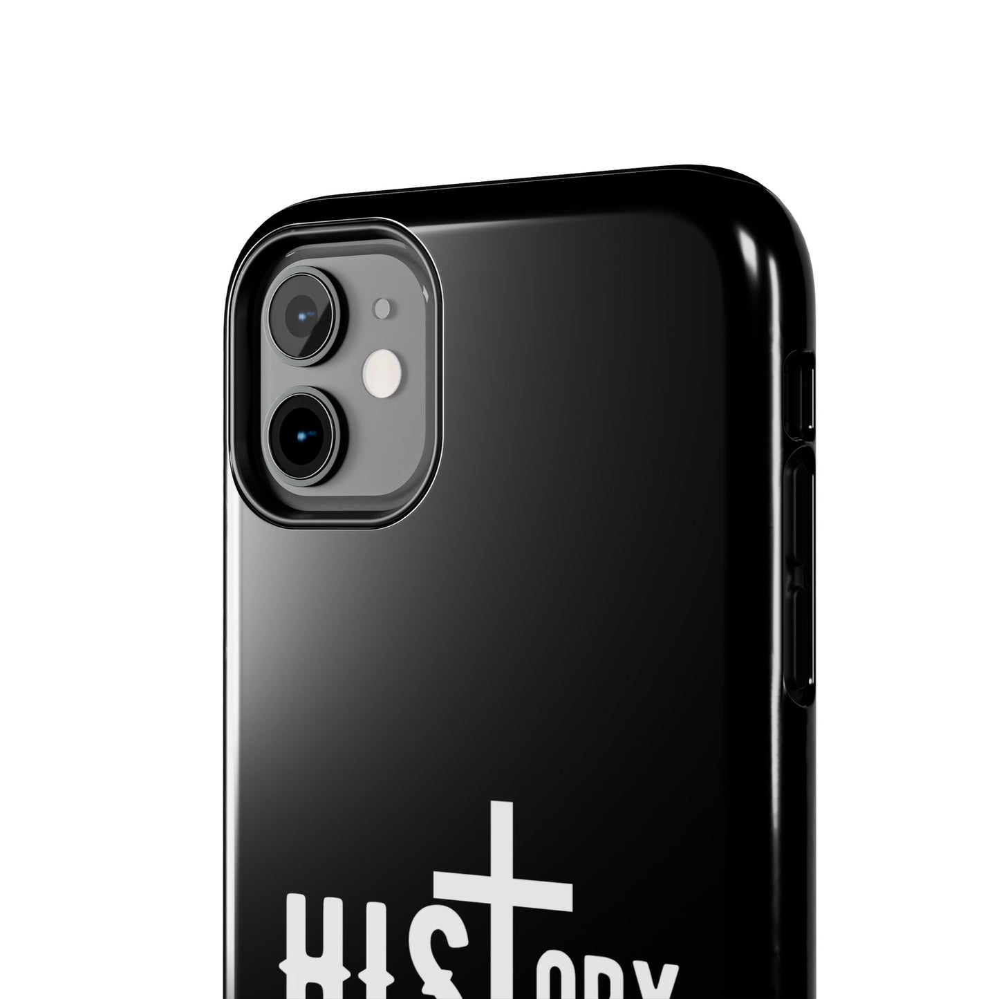 HIStory Lives On, Phone Cases - black & white