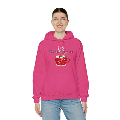 'Tis the Season for Hot Cocoa Unisex Heavy Blend™ Hooded Sweatshirt