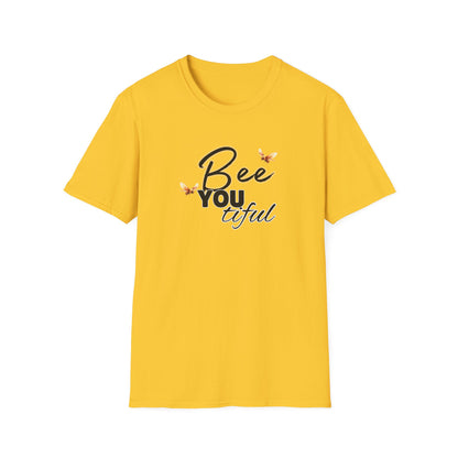 BeeYOUtiful Unisex Softstyle T-Shirt - Nature Inspired Graphic Tee