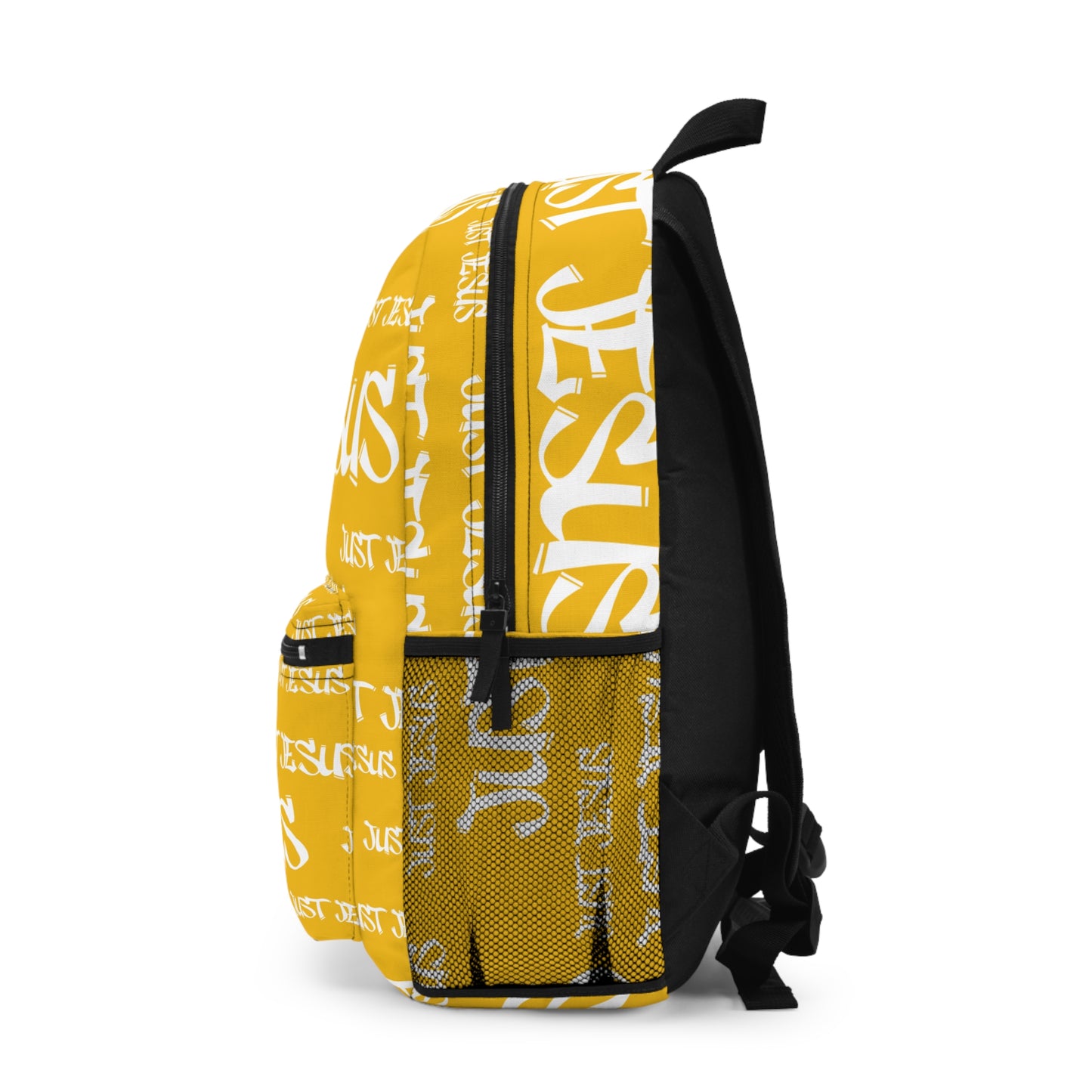 Just Jesus Backpack, (yellow) gift, sleepover, camping, day trips, school