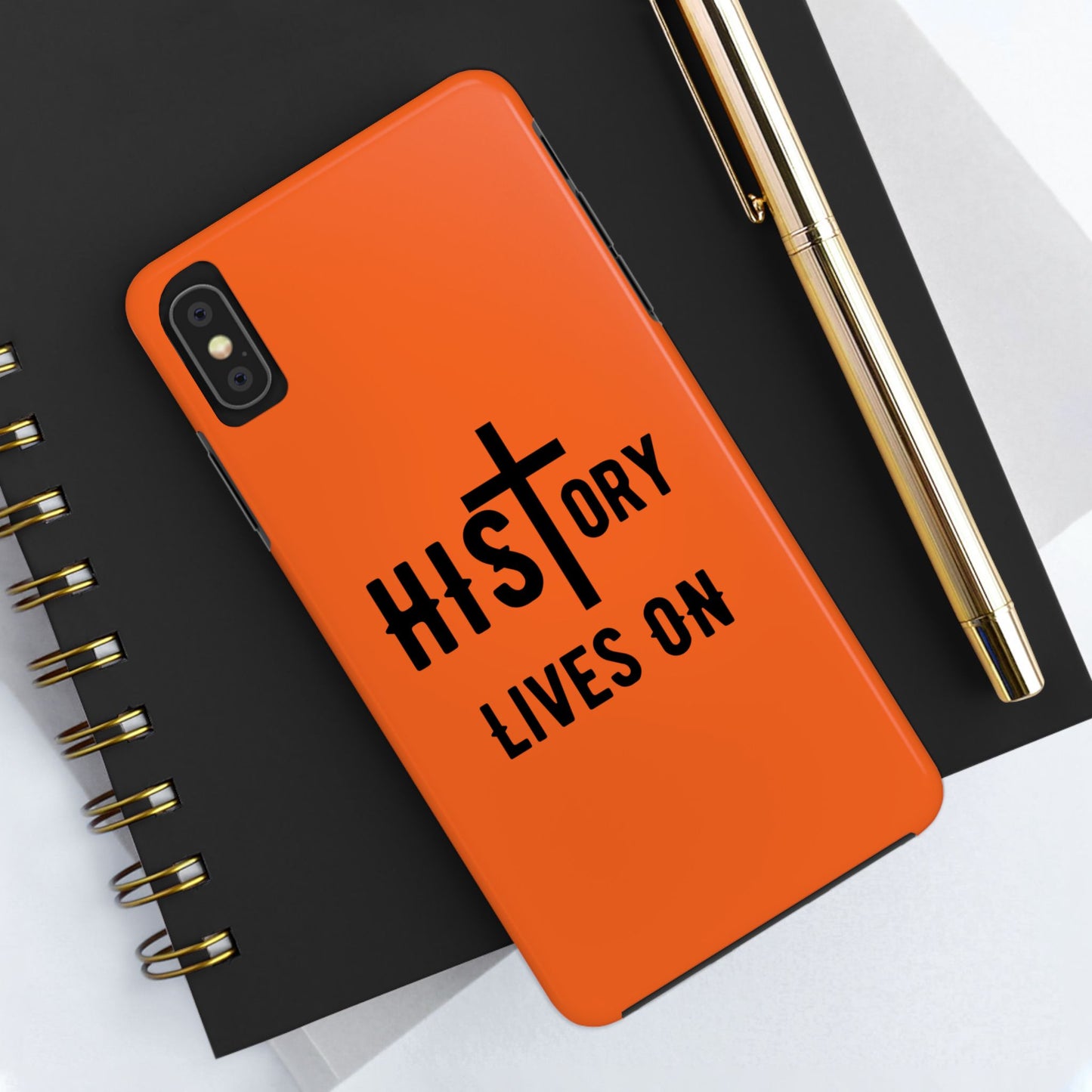 HIStory Lives On, Phone Cases - orange