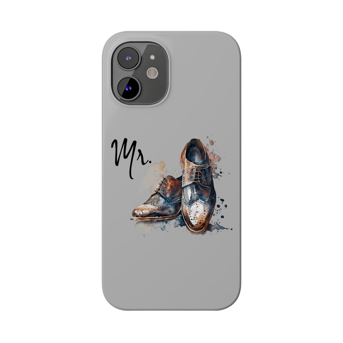 'Mr.' Slim iPhone Cases, vintage design, wedding, anniversary