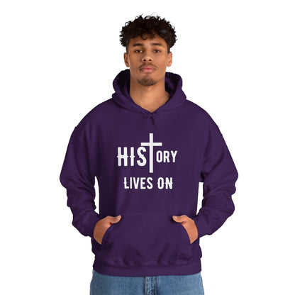 HIStory Lives On, Unisex Heavy Blend™ Hooded Sweatshirt