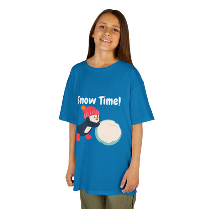 Snow Time Kids Heavy Cotton™ Tee (g)