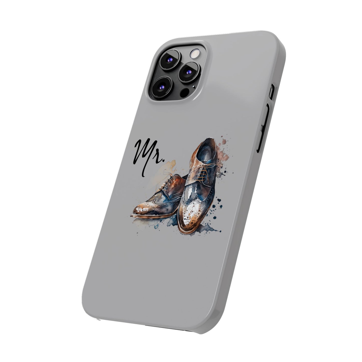 'Mr.' Slim iPhone Cases, vintage design, wedding, anniversary