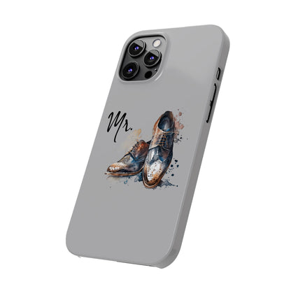 'Mr.' Slim iPhone Cases, vintage design, wedding, anniversary