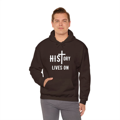 HIStory Lives On, Unisex Heavy Blend™ Hooded Sweatshirt