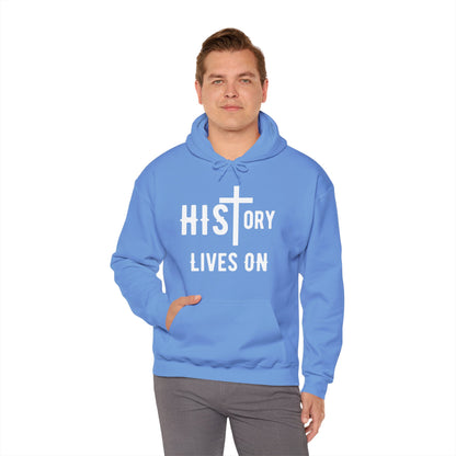HIStory Lives On, Unisex Heavy Blend™ Hooded Sweatshirt